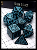 Dice : Dice - Dice Sets - Q Workshop Iron Gods - GenCon Aug 2015